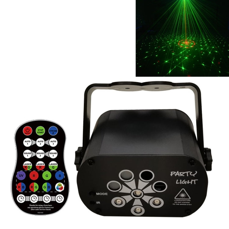 R90 8W UV Mini Laser Light Sound Control Induction Stage Atmosphere Light Bar KTV Laser Light, Specification: Built-in Battery Charging - Stage Lighting by PMc TechLife | Online Shopping South Africa | PMc TechLife | Buy Now Pay Later Mobicred