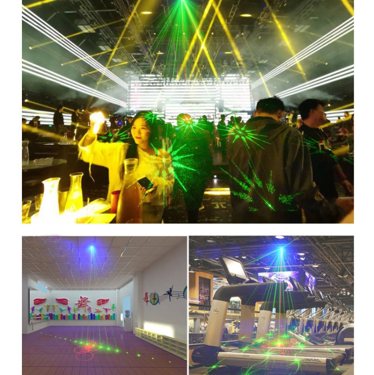 R90 8W UV Mini Laser Light Sound Control Induction Stage Atmosphere Light Bar KTV Laser Light, Specification: Built-in Battery Charging - Stage Lighting by PMc TechLife | Online Shopping South Africa | PMc TechLife | Buy Now Pay Later Mobicred