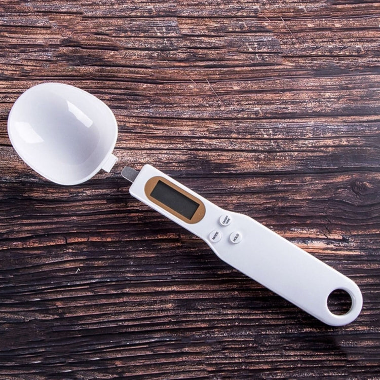 ABS Electronic Measuring Spoon Spoon Weighing Measuring Tool, Specification: 500g/0.1g, Colour: White - Kitchen Scales by PMC TechLife | Online Shopping South Africa | PMC TechLife