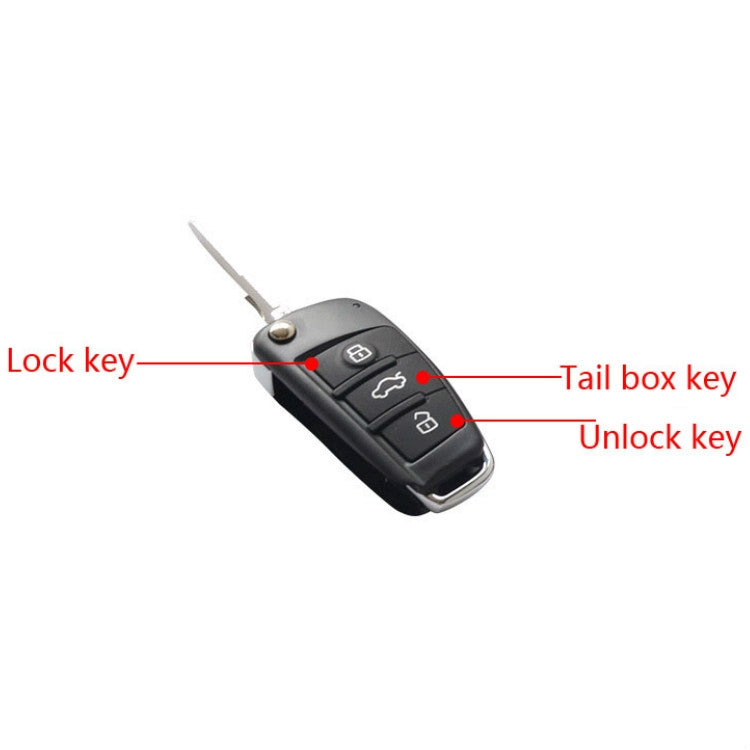 5pcs /Set Car Remote Control Central Lock Keyless Entry System 12V Universal Model Key - free shipping - PMC TechLife - Order now!