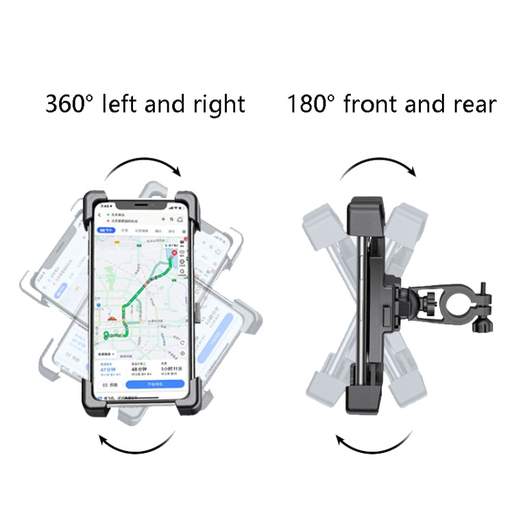 Electric Car Rearview Mirror Mobile Phone Bracket Bicycle Mobile Phone Bracket Motorcycle Handle Mobile Phone Bracket Riding Bracket, Colour: Motorcycle Rearview Mirror - Holders by PMC TechLife | Online Shopping South Africa | PMC TechLife | Buy Now Pay Later Mobicred