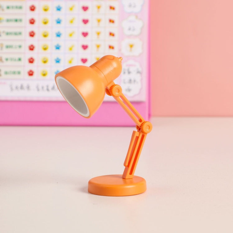 3 PCS Mini LED Desk Lamp Folding Portable Night Light Magnetic Eye Protection Desk Lamp(LD02-Orange) - Desk Lamps by PMc TechLife | Online Shopping South Africa | PMc TechLife | Buy Now Pay Later Mobicred