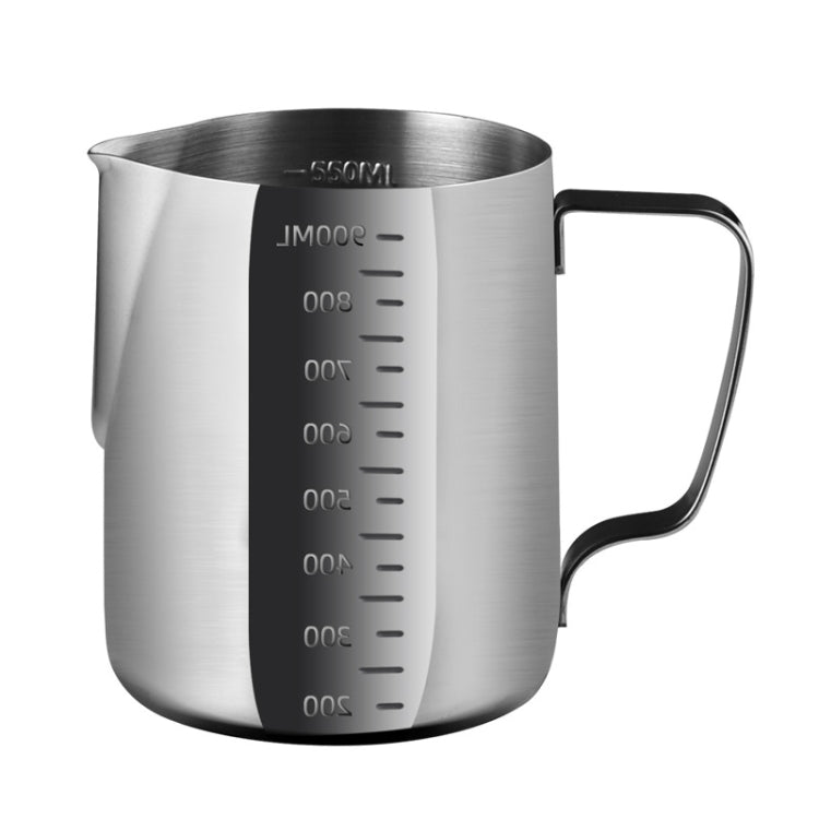 1000ml 304 Stainless Steel Pointed Mouth Etched Cup Graduated Measuring Cup Milk Foam Cup Coffee Pot - Coffee Machine & Accessories by PMC TechLife | Online Shopping South Africa | PMC TechLife | Buy Now Pay Later Mobicred