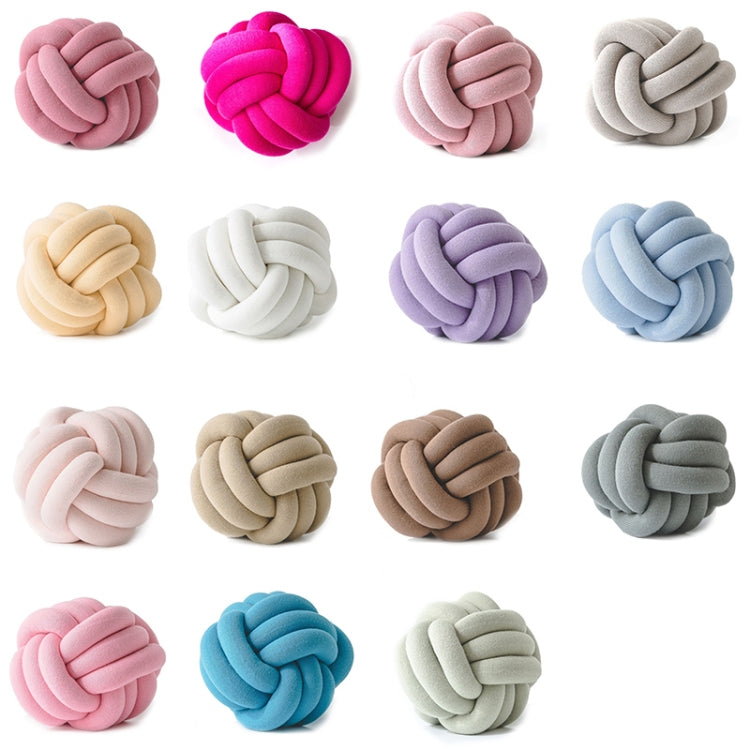 Hand-Made Knotted Ball Pillow, Size: Diameter: 25~30cm(Fishy Red) - Cushions & Pillows by PMC TechLife | Online Shopping South Africa | PMC TechLife | Buy Now Pay Later Mobicred