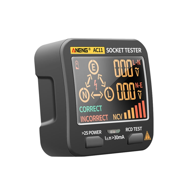 ANENG AC11 Multifunctional Digital Display Socket Tester Electrical Ground Wire Tester(EU Plug) - free shipping - PMC Jewellery - Order now!