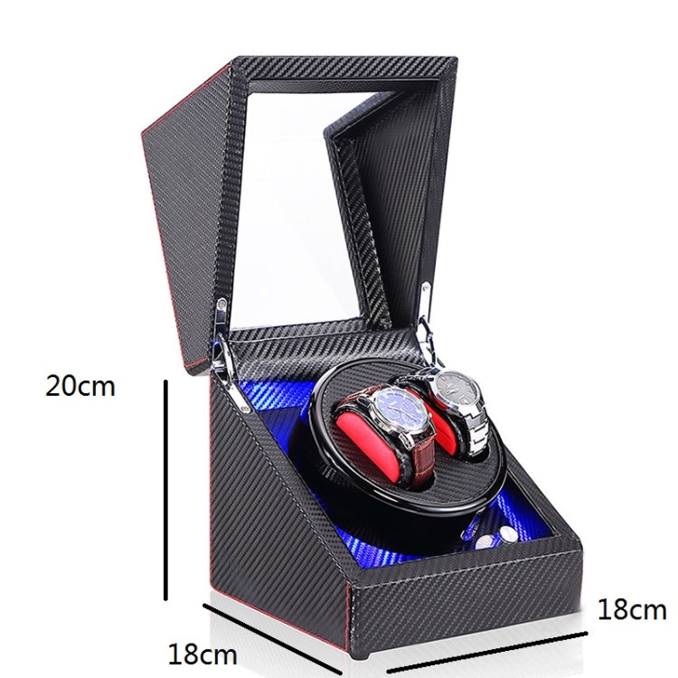 Watch Shaker Automatic Mechanical Watch Rotating Motor Winding Box, US / EU / UK Plug(Black & White) - free shipping - PMC TechLife - Order now!