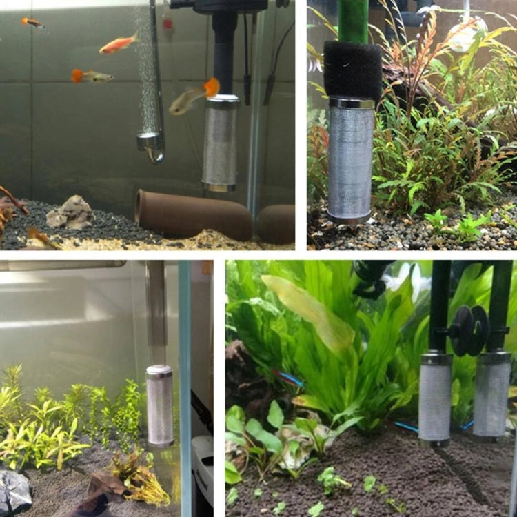 Stainless Steel Water Inlet Protective Cover Fish Tank Aquarium Filter Water Inlet Suction Filter Cover, Specification: Black 12mm - free shipping - PMc TechLife - Order now!
