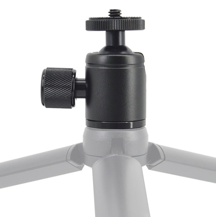 BH-908 Mini Desktop Aluminum Alloy Tripod Mini Ball Head 360 Degree Pan 90 Degree Tilt Tripod - Tripod Heads by PMC TechLife | Online Shopping South Africa | PMC TechLife | Buy Now Pay Later Mobicred