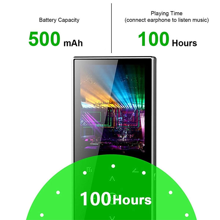 E05 2.4 inch Touch-Button MP4 / MP3 Lossless Music Player, Support E-Book / Alarm Clock / Timer Shutdown, Memory Capacity: 16GB without Bluetooth(Blue) - free shipping - PMC Jewellery - Order now!