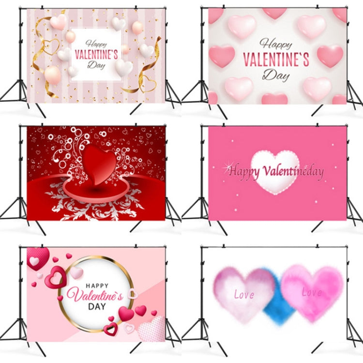2.1m x 1.5m Valentines Day Photo Party Layout Props Photography Background Cloth(004) - free shipping - PMC TechLife - Order now!