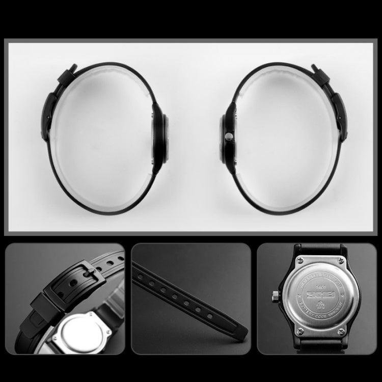 SKMEI 1401 Children Waterproof Watch Student Sports Watch(Black) - free shipping - PMC TechLife - Order now!