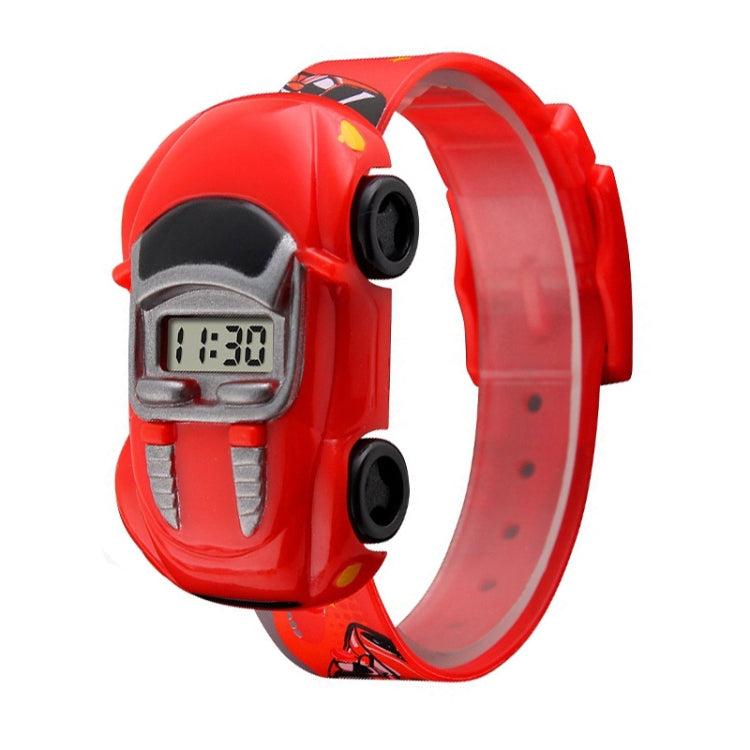 SKMEI 1241 Fashion Cute Cartoon Car Children Digital Watch(Red) - free shipping - PMC TechLife - Order now!