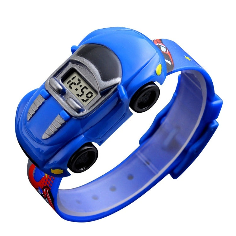 SKMEI 1241 Fashion Cute Cartoon Car Children Digital Watch(Blue) - free shipping - PMC TechLife - Order now!