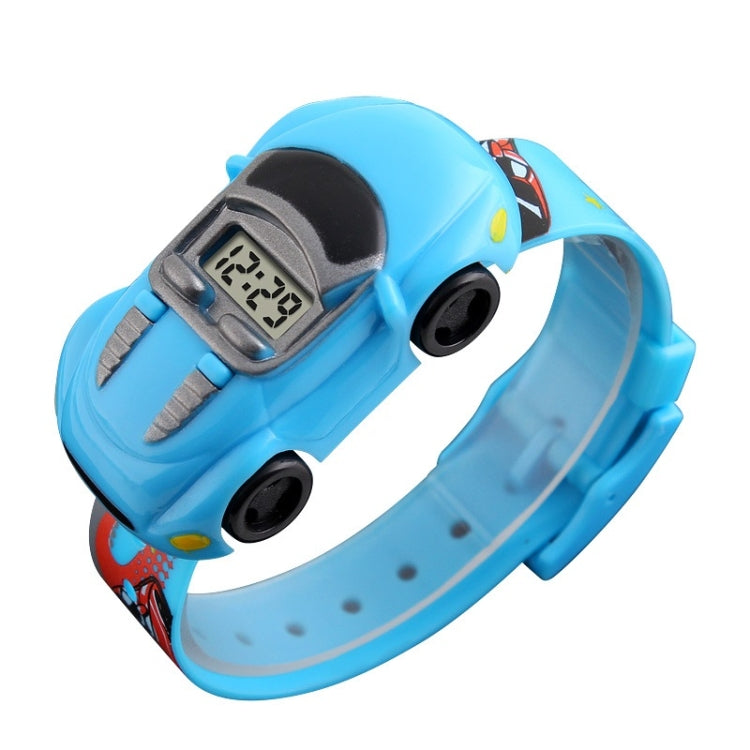 SKMEI 1241 Fashion Cute Cartoon Car Children Digital Watch(Light Blue) - free shipping - PMC TechLife - Order now!