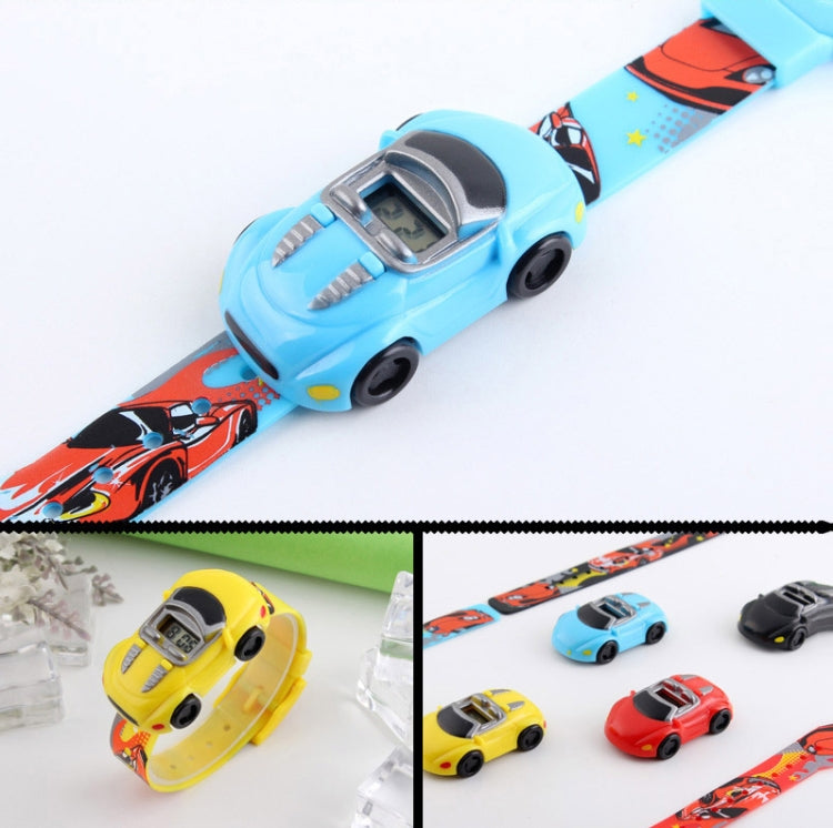 SKMEI 1241 Fashion Cute Cartoon Car Children Digital Watch(Light Blue) - free shipping - PMC TechLife - Order now!