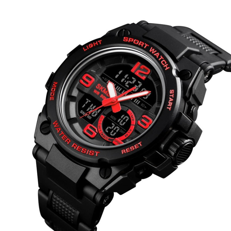 SKMEI 1452 Outdoor Sports Electronic Watch Multifunctional Waterproof Watch(Red) - free shipping - PMC TechLife - Order now!