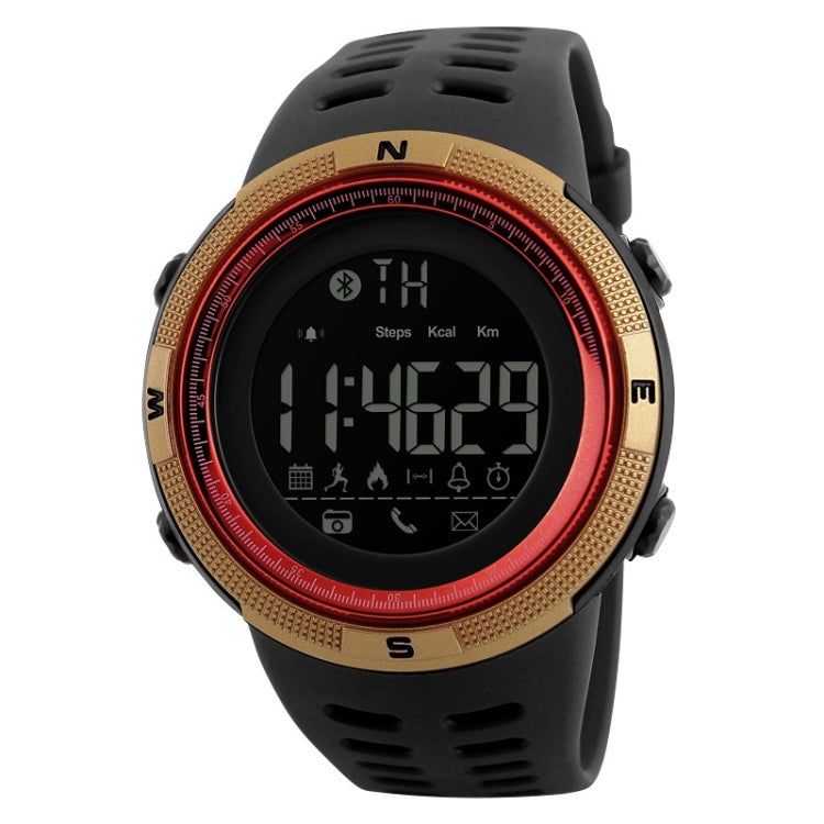 SKMEI 1250 Men Outdoor Waterproof Sports Digital Watch Multi-Function Watch(Gold/Red) - free shipping - PMC TechLife - Order now!