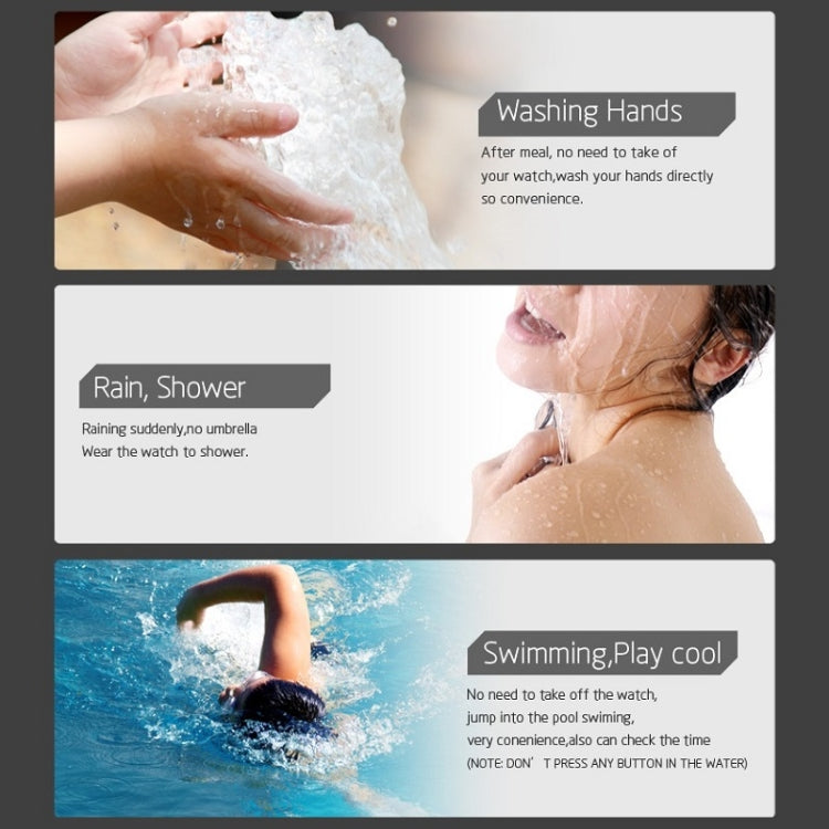 SKMEI 1250 Men Outdoor Waterproof Sports Digital Watch Multi-Function Watch(Gold/Red) - free shipping - PMC TechLife - Order now!