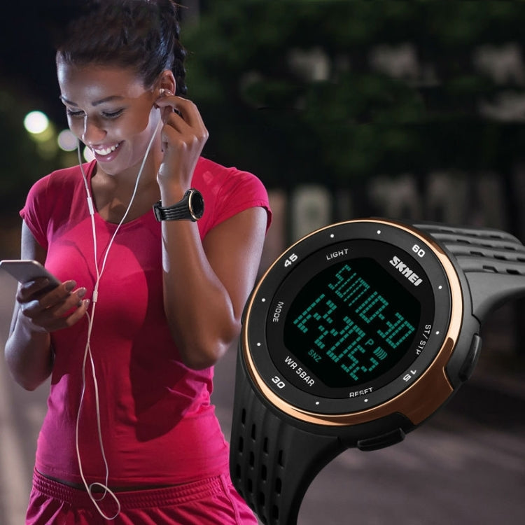 SKMEI 1219 Men Multi-Function Electronic Watch Outdoor Sports Watch(Rose Gold) - free shipping - PMC TechLife - Order now!