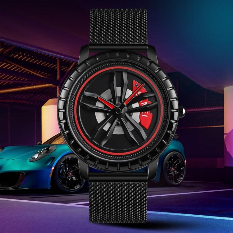 SKMEI 1634 Men Waterproof Watch Fashion Quartz Watch(Black Steel Belt) - free shipping - PMC TechLife - Order now!