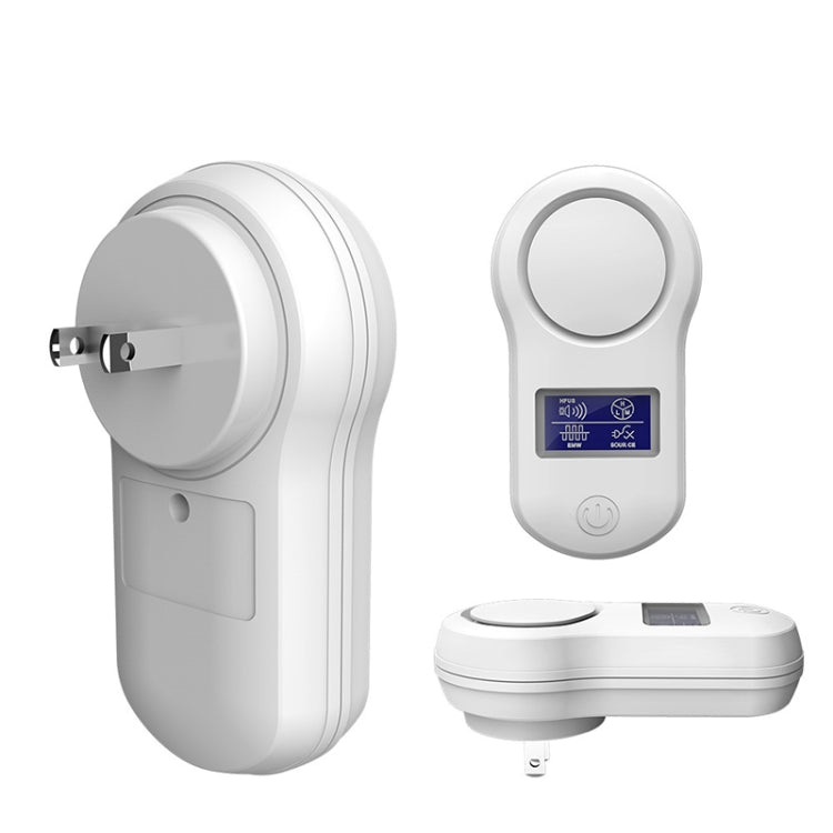 BG-305 Display Ultrasonic Insect Repellent, Product specifications: EU Plug(White) - Repellents by PMC TechLife | Online Shopping South Africa | PMC TechLife | Buy Now Pay Later Mobicred