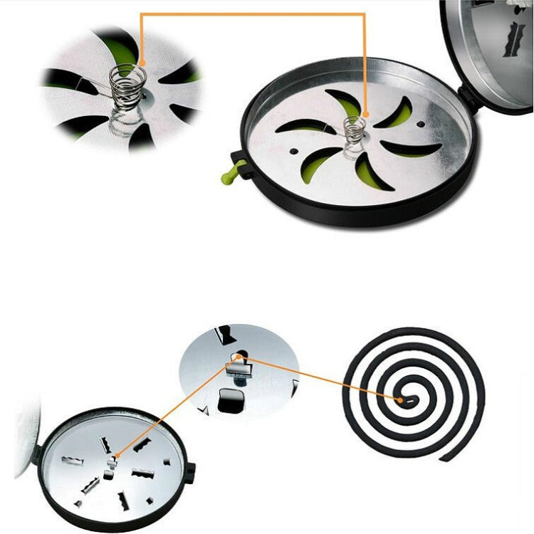 Outdoor Mosquito Repellent Fireproof Mosquito Coil Holder Tray - Mosquito Coil Tray by PMC TechLife | Online Shopping South Africa | PMC TechLife | Buy Now Pay Later Mobicred