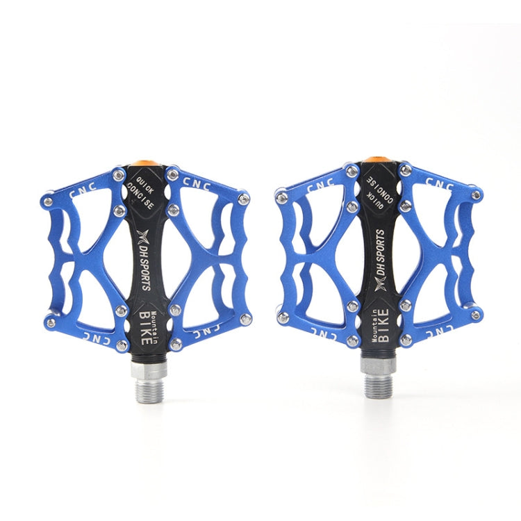 Bicycle Pedal Mountain Bike Aluminum Alloy Palin Pedal Non-Slip Bearing Pedal(901 Blue) - Pedals by PMc TechLife | Online Shopping South Africa | PMc TechLife | Buy Now Pay Later Mobicred