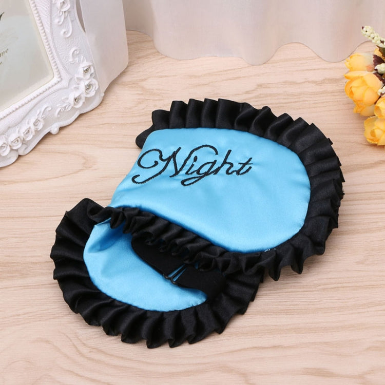 Comfortable Imitation Silk Satin Personalized Travel Sleep Mask Eye Cover(Purple) - free shipping - PMC TechLife - Order now!