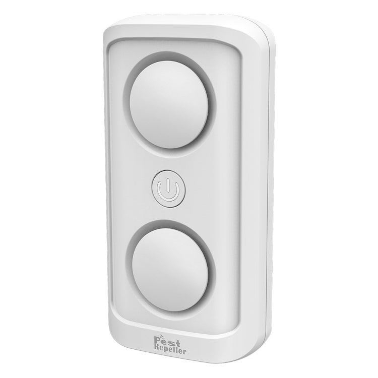 BG302 Dual-Speaker Intelligent Frequency Conversion Mosquito Repellent Ultrasonic Insect Repellent, Product specifications: US Plug 110V(White) - Repellents by PMC TechLife | Online Shopping South Africa | PMC TechLife | Buy Now Pay Later Mobicred