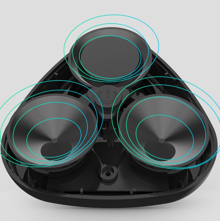 BG310 3-Horn Ultrasonic Automatic Frequency Conversion Mouse Repeller/Insect Repellent/Mosquito Repellent, Product specifications: EU Plug 220V(Black) - free shipping - PMC TechLife - Order now!