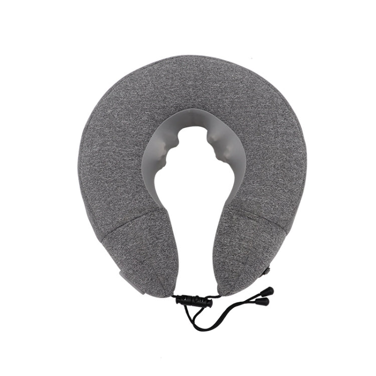 PL60 Neck Massager Cervical Spine Massage Pillow Household Inflatable U-Shaped Neck Pillow(Gray) - free shipping - PMC TechLife - Order now!