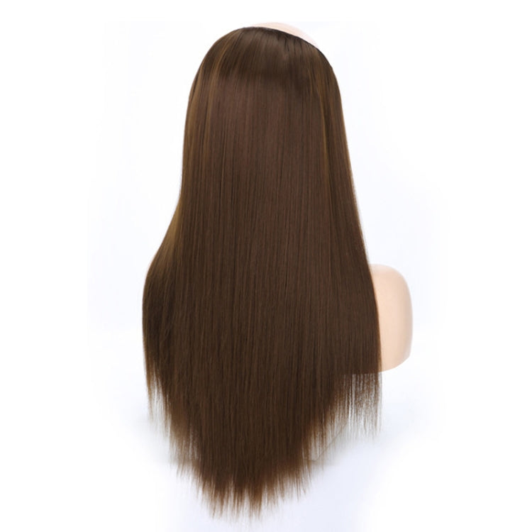 Wig Half Headgear Long Straight Hair U-Shaped Wig Headgear, Colour: 9.US-8# - free shipping - PMC TechLife - Order now!