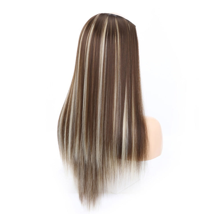 Wig Half Headgear Long Straight Hair U-Shaped Wig Headgear, Colour: 10.US-8H613# - free shipping - PMC TechLife - Order now!