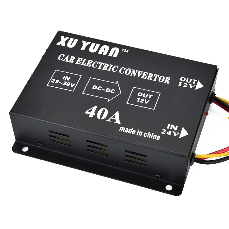 XUYUAN 480W Step-Down Converter 24V to 12V 40A Automotive DC Power Buck Converter - free shipping - PMC TechLife - Order now!