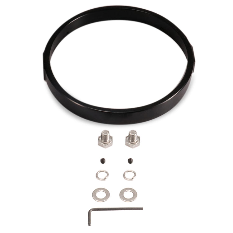 7 Inch Motorcycle Headlight Modification Parts Headlight Ring Bracket(Black) - Others by PMC TechLife | Online Shopping South Africa | PMC TechLife | Buy Now Pay Later Mobicred