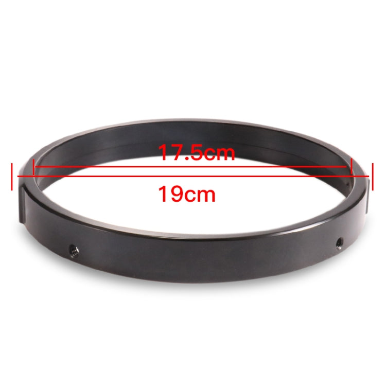 7 Inch Motorcycle Headlight Modification Parts Headlight Ring Bracket(Black) - Others by PMC TechLife | Online Shopping South Africa | PMC TechLife | Buy Now Pay Later Mobicred