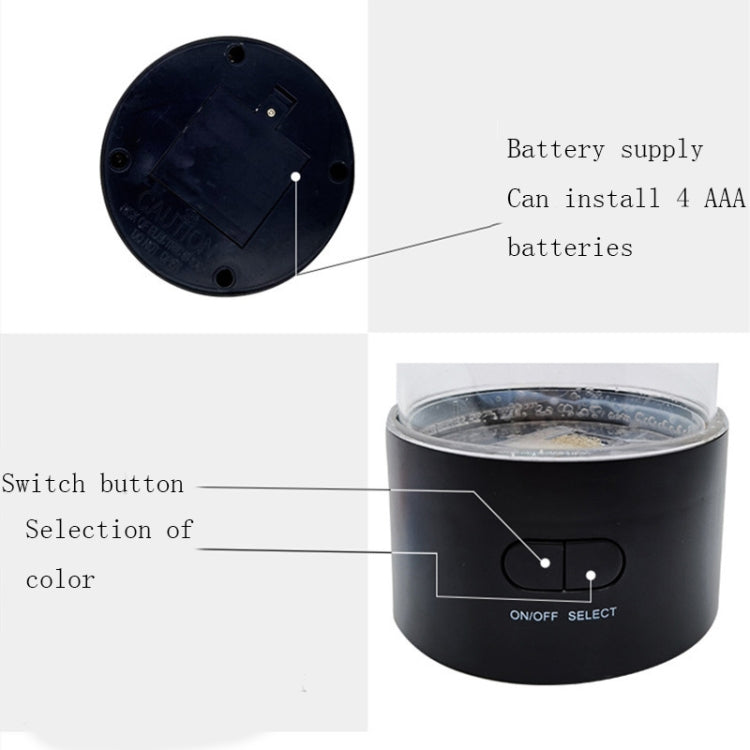 Cylindrical LED Simulation Jellyfish Light USB Powered Colorful Jellyfish Atmosphere Light - Night Lights by PMc TechLife | Online Shopping South Africa | PMc TechLife | Buy Now Pay Later Mobicred