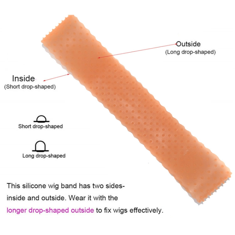 Wig Silicone Hair Band Lace Headgear Silicone Wig Hair Band(White) - free shipping - PMC TechLife - Order now!