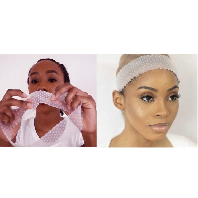 Wig Silicone Hair Band Lace Headgear Silicone Wig Hair Band(White) - free shipping - PMC TechLife - Order now!