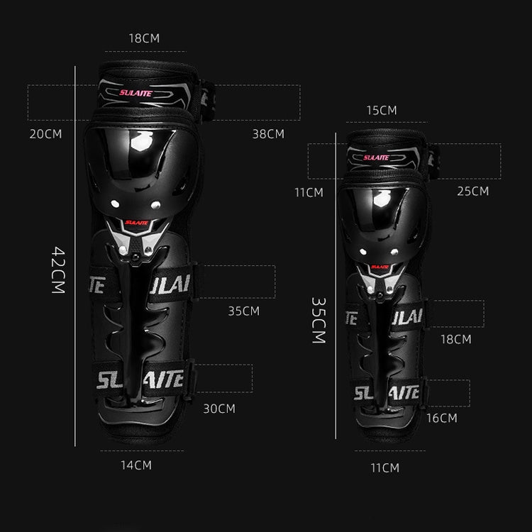 SULAITE Motorcycle Riding Protective Gear Four Seasons Anti-Fall Warm Windshield Rider Equipment, Knee Pads+Elbow Pads - free shipping - PMC TechLife - Order now!