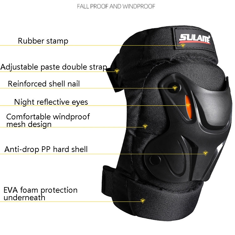 SULAITE Motorcycle Riding Equipment Protective Gear Off-Road Riding Anti-Fall Protector, Specification: Elbow Pad - free shipping - PMC TechLife - Order now!