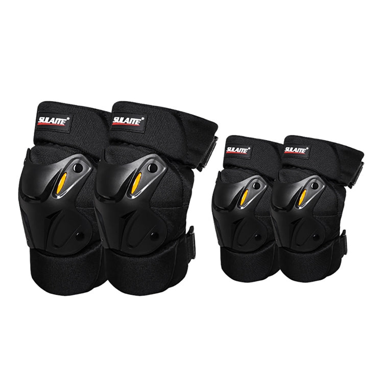 SULAITE Motorcycle Riding Equipment Protective Gear Off-Road Riding Anti-Fall Protector, Specification: Knee Pads+Elbow Pad - free shipping - PMC TechLife - Order now!