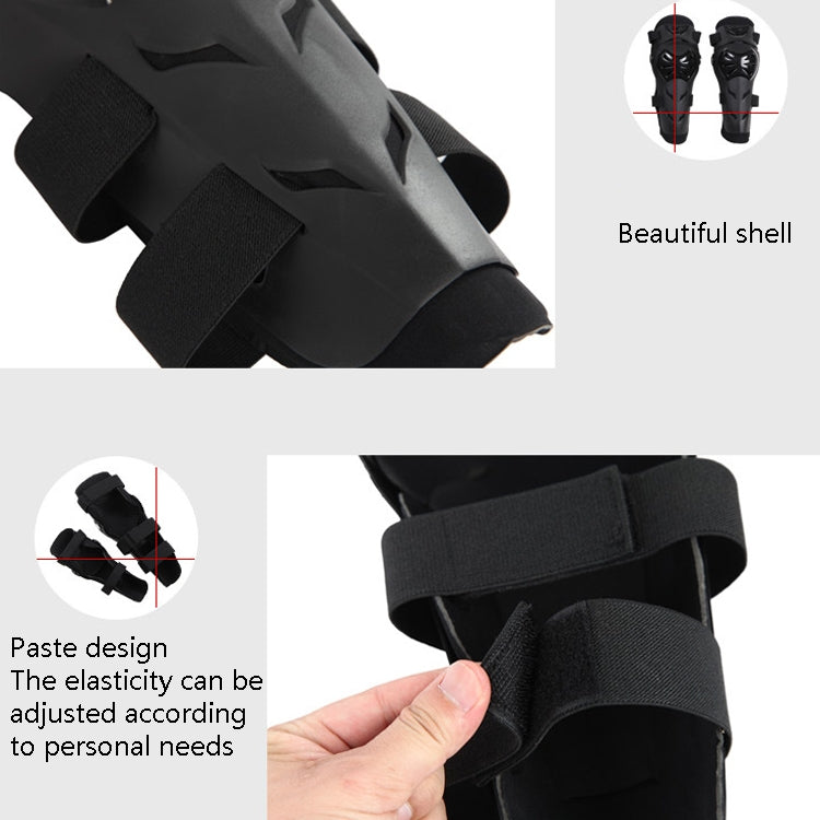 SULAITE Outdoor Sports Protective Gear Motocross Riding Motorsport Elbow Knee Pads, Specification: Free Size(Black) - free shipping - PMC TechLife - Order now!