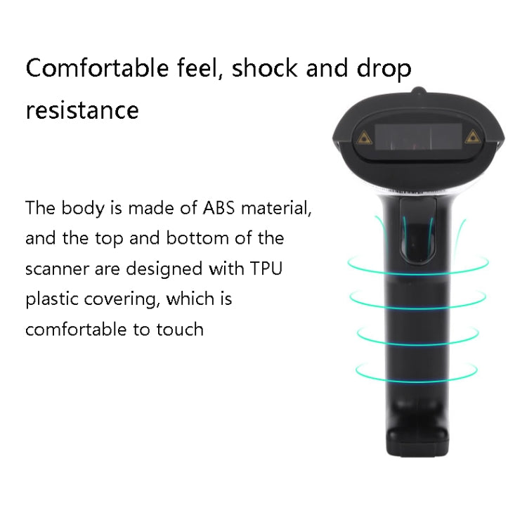 Deli 14951W Barcode Scanner One-Dimensional Code Scanner - free shipping - PMC Jewellery - Order now!