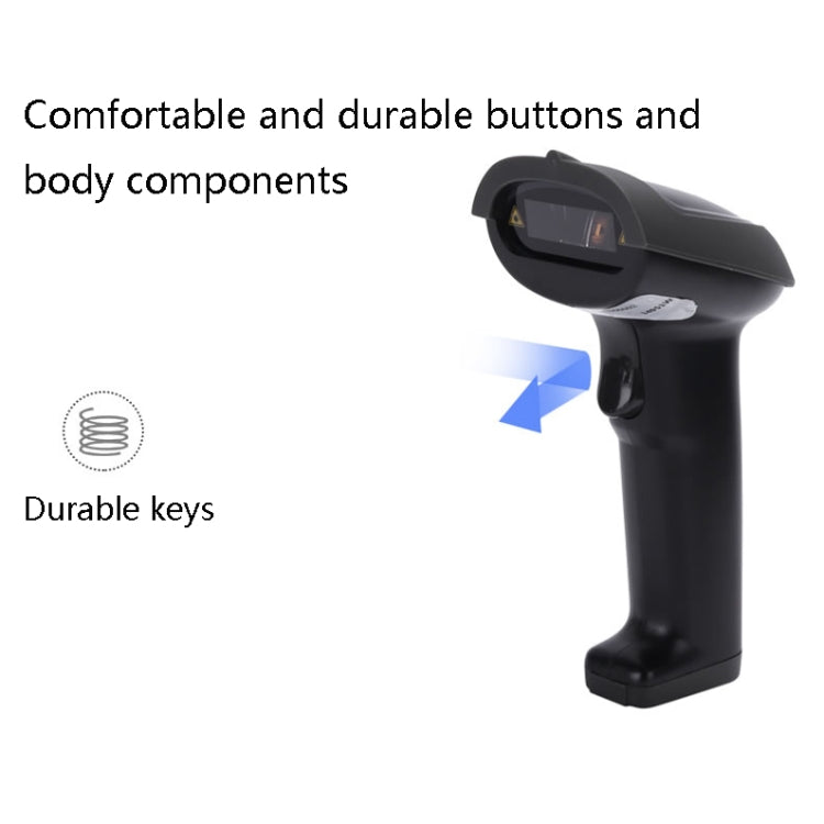 Deli 14951W Barcode Scanner One-Dimensional Code Scanner - free shipping - PMC Jewellery - Order now!