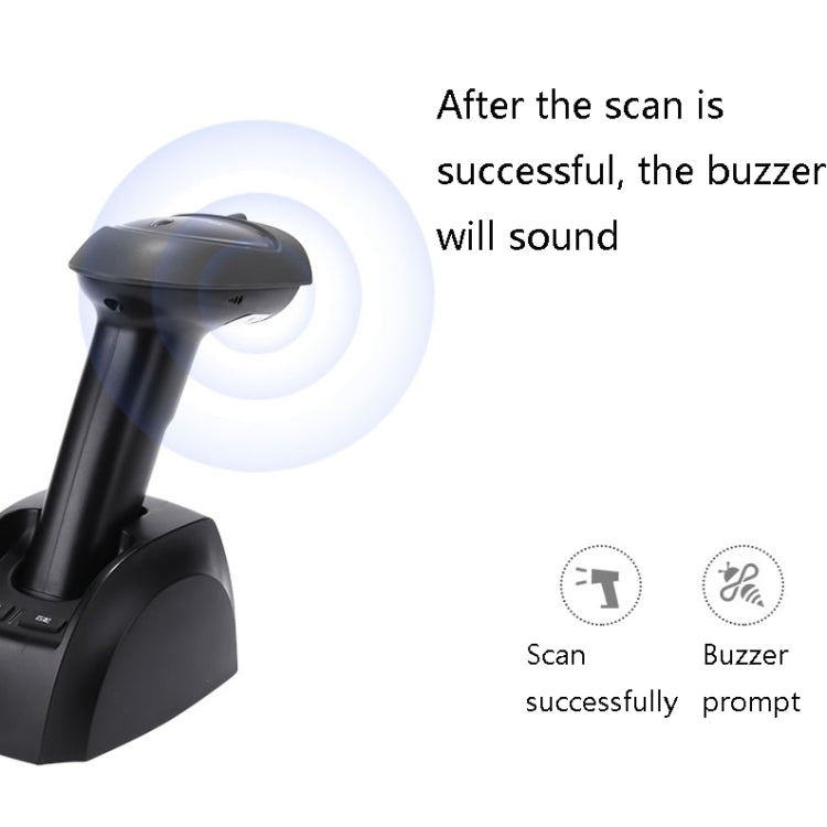 Deli 14951W Barcode Scanner One-Dimensional Code Scanner - free shipping - PMC Jewellery - Order now!