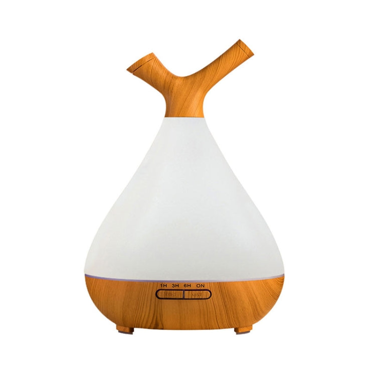 YCTA-008 Household Mute Small Wood Grain Colorful Light Aroma Diffuser Night Tree Air Humidifier, Product specifications: EU Plug(Light Wood Grain) - free shipping - PMC TechLife - Order now!