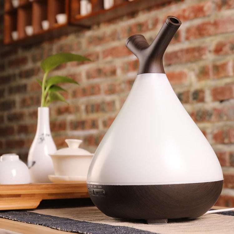 YCTA-008 Household Mute Small Wood Grain Colorful Light Aroma Diffuser Night Tree Air Humidifier, Product specifications: EU Plug(Light Wood Grain) - free shipping - PMC TechLife - Order now!