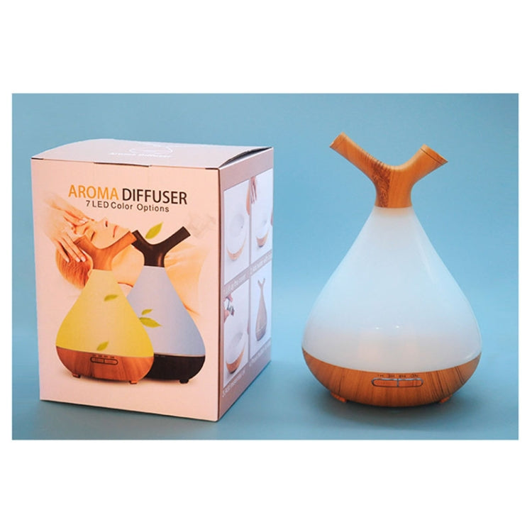 YCTA-008 Household Mute Small Wood Grain Colorful Light Aroma Diffuser Night Tree Air Humidifier, Product specifications: AU Plug(Deep Wood Grain) - free shipping - PMC TechLife - Order now!