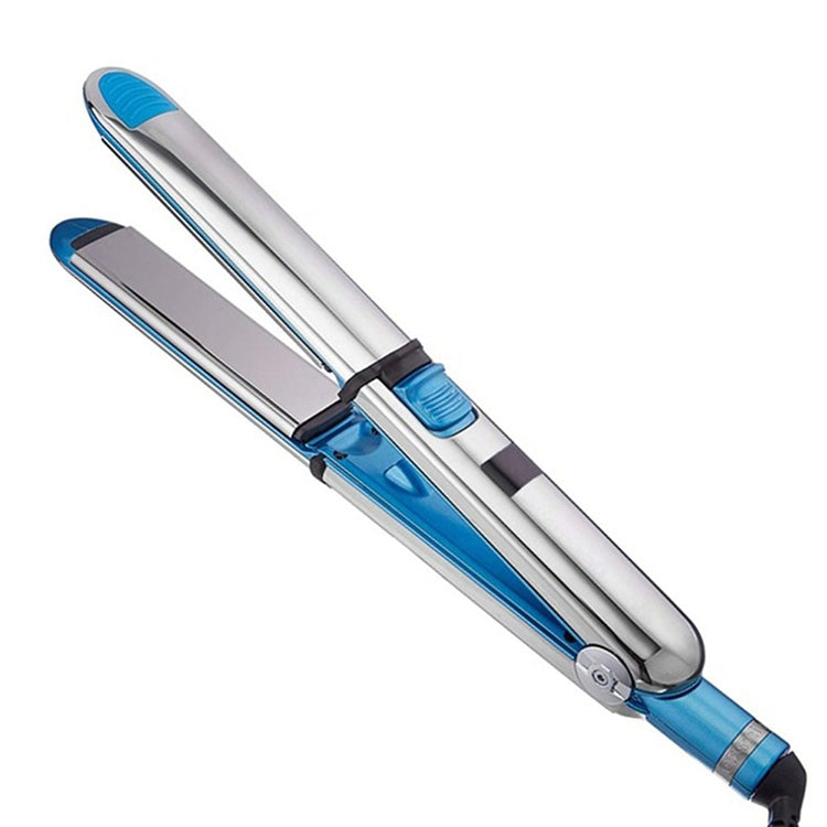 2 in 1 Titanium Hair Straighter Curler Iron(Blue) - free shipping - PMC TechLife - Order now!